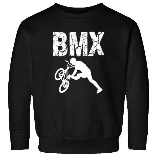 bmx race bike cyclist rider trick Sweatshirts
