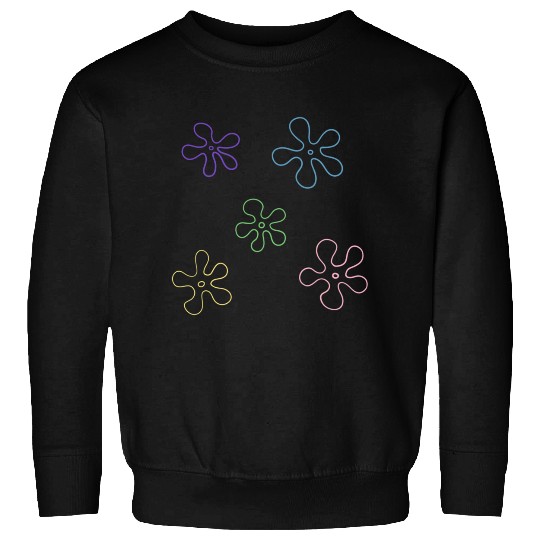 sponge bob flower pack Sweatshirts