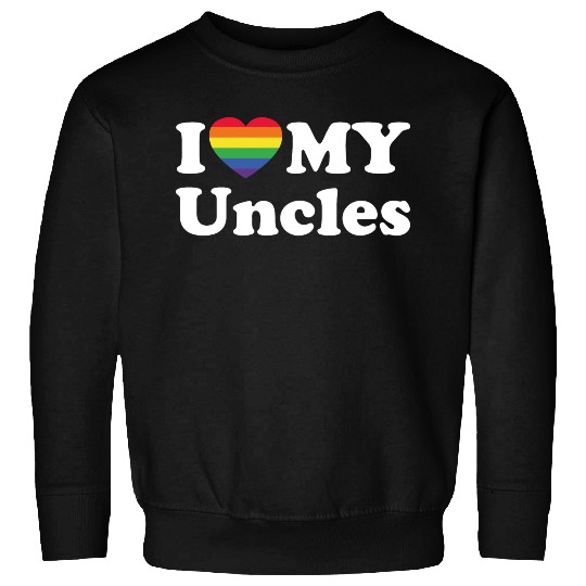 LGBTQ I Love My Uncles Gay Trans Guncle Sweatshirts