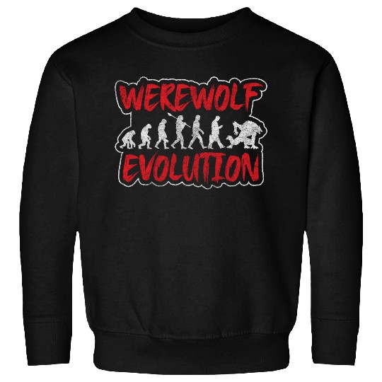 Werewolf Night Animal Game Sweatshirts