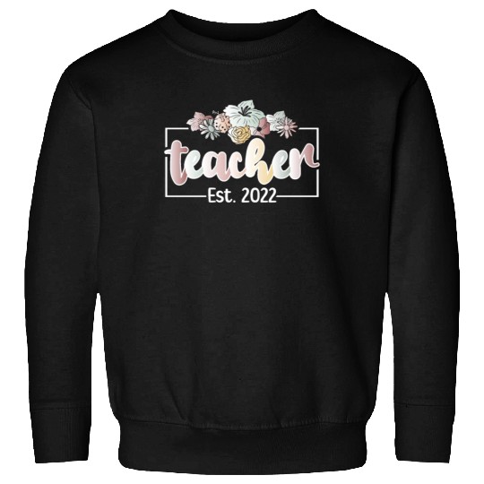 Teacher Established 2022 Future Teacher To Be Gift Sweatshirts