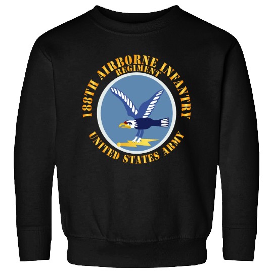 Army 188th Airborne Infantry Regiment SSI X 300 Sweatshirts