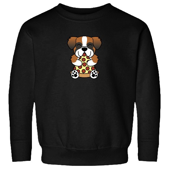 Saint Bernard Pizza Lover Sweatshirts