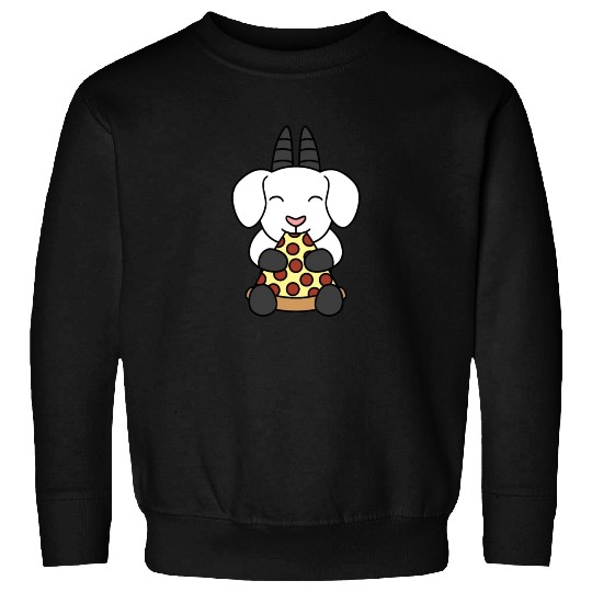 Goat Pizza Lover Sweatshirts