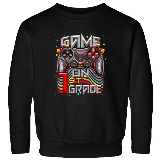 1st Video Game Boy Sweatshirts Video Game Back to School