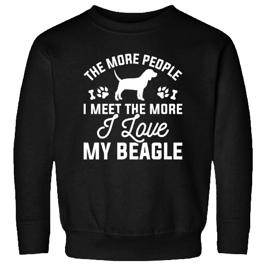 I Love My Beagle Sweatshirts