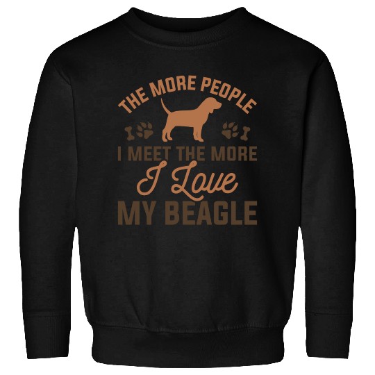 I Love My Beagle Sweatshirts