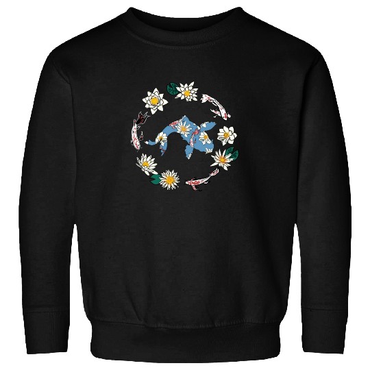 Koi Carp Japan Fish Colorful Pond Hobby Sweatshirts