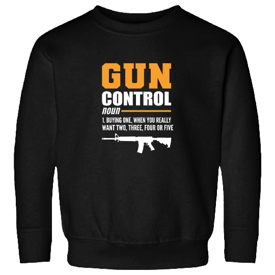 Gun Control Definition Sheriff Gift Sweatshirts