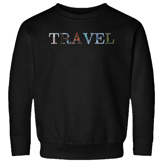 in love with travel, in all seasons Sweatshirts