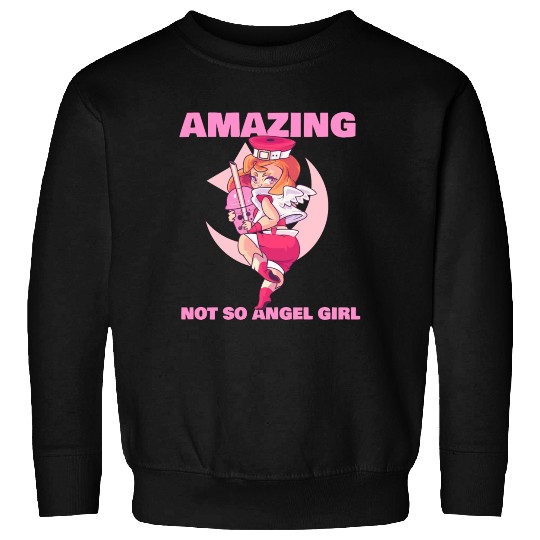 ANIME GIRL - AMAZING NOT SO ANGEL GIRL Sweatshirts