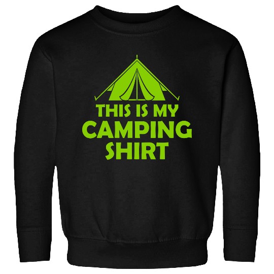 Wilderness camping tent Sweatshirts