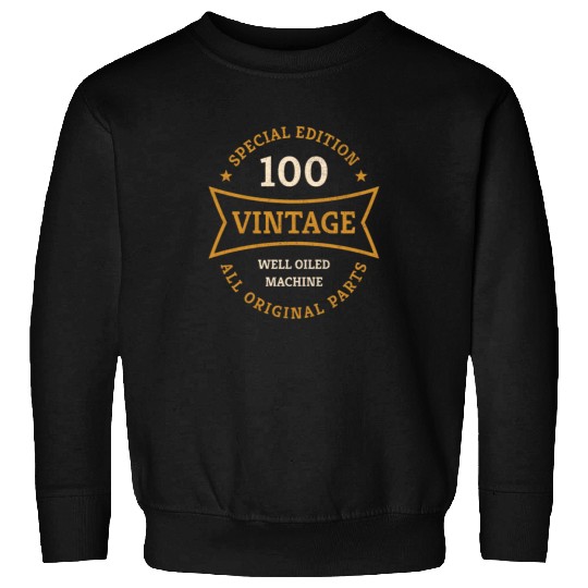 100 Year Old Born 1923 Vintage 100th Birthday Gift Sweatshirts
