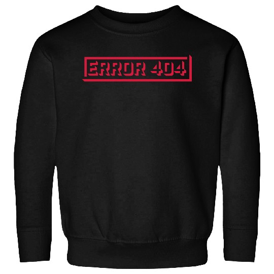 message error 404 computer Sweatshirts