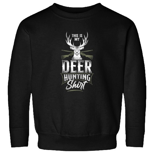 Buck Deer Hunting Hunter Vintage Sweatshirts
