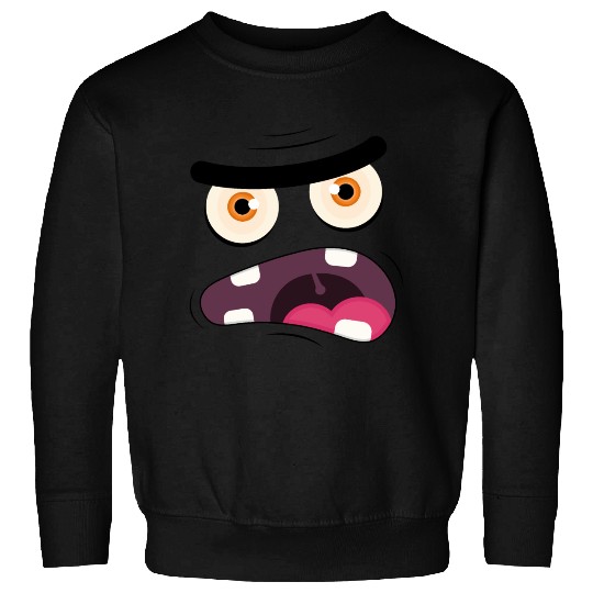 Monster Face Sweatshirts