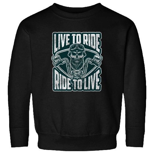 Motorcyclist Hard Rock Cross Machine Two-Wheeler Sweatshirts
