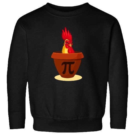 Funny Chicken Pot Pie Sweatshirts Chicken Pi day
