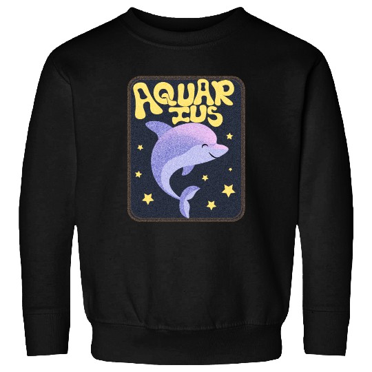 Aquarius Sign Animal Sweatshirts