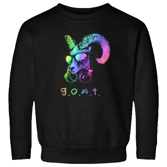 The GOAT Cool and Funny Music Animal with Sweatshirts