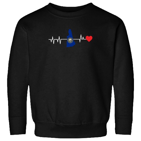 New Hampshire Heartbeat Gift Sweatshirts