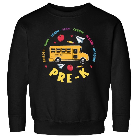 Pre-K School Bus Sweatshirts