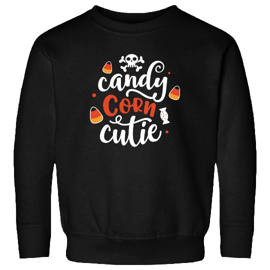 Candy Corn Cutie Halloween Holiday Scary Sweatshirts