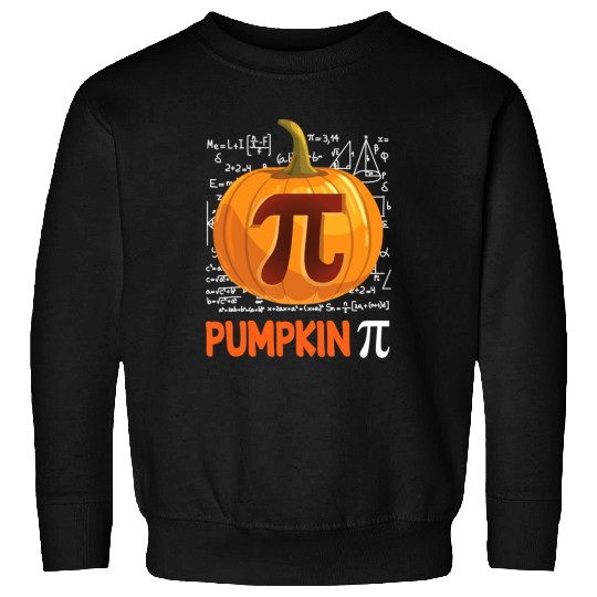 Pumpkin Pi Math Halloween Thanksgiving Funny Pi Sweatshirts