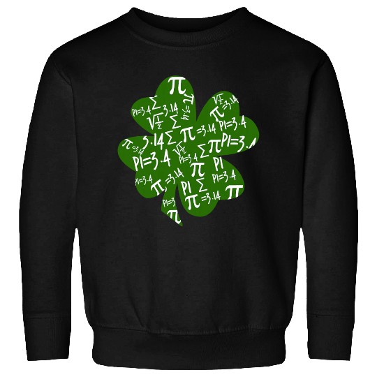 St Patrick s Day PI Sweatshirts Green Shamrock PI Teez