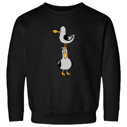 seagull team 2 friends Sweatshirts