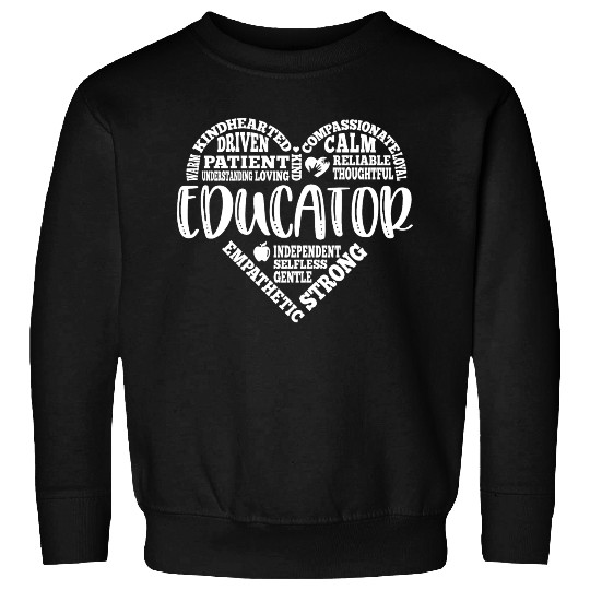 Educator Teacher appreciation subway art Sweatshirts