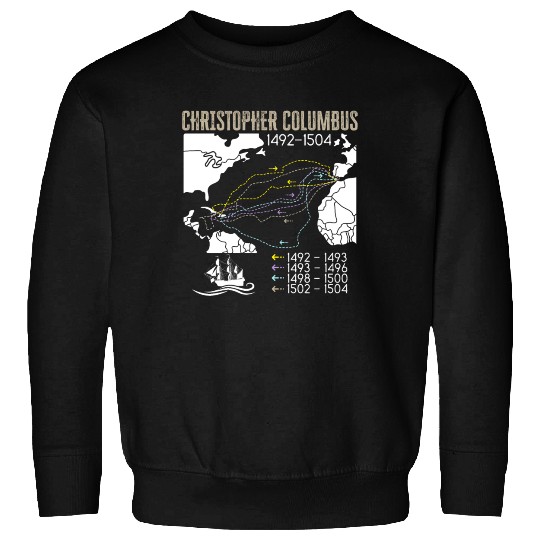 Christopher Columbus Day Italian American Sweatshirts