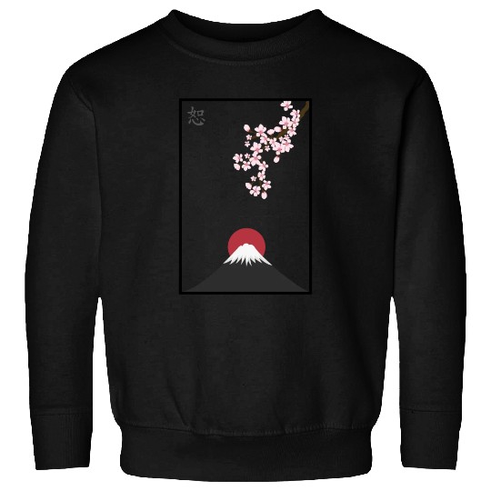 Japanese Mount Fuji Sweatshirts Premium