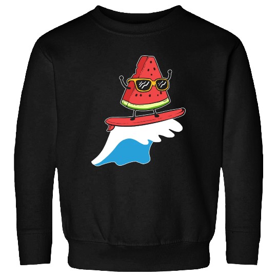 Watermelon Surfing Windsurfer Gift Sweatshirts