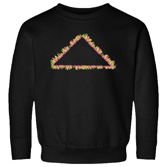 triangle nature icon grass Sweatshirts