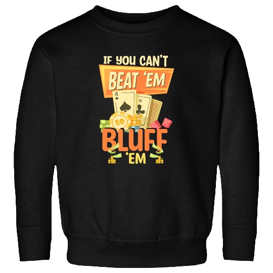 Card Game Royal Flush Ace Sweatshirts