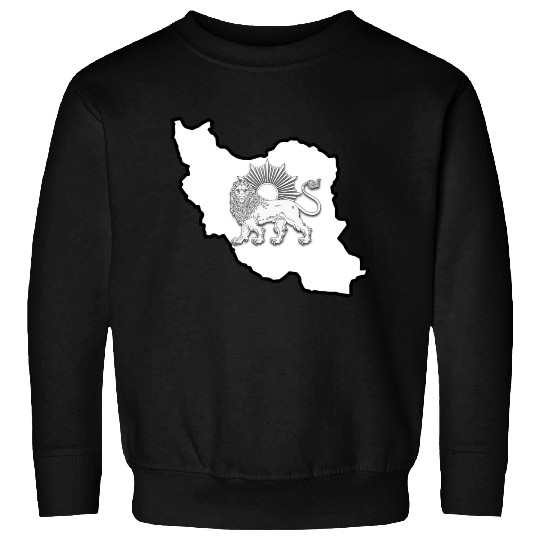 Iran Lion Sun Sweatshirts