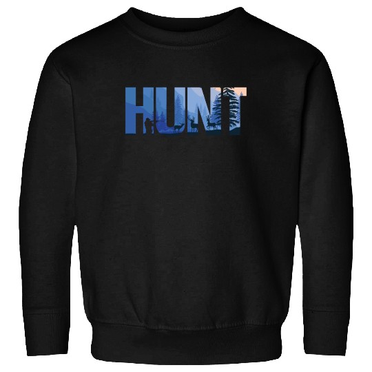 Buck Deer Hunting Hunter Hunt Sweatshirts