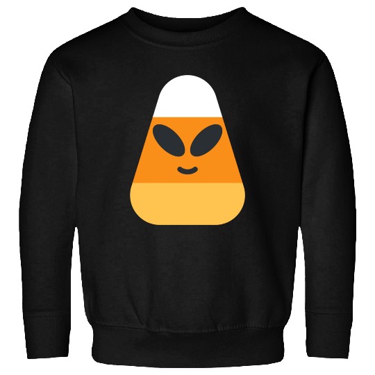 Alien Candy Corn Halloween Costume Sweatshirts