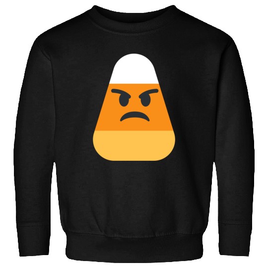 Angry Candy Corn Halloween Costume Sweatshirts