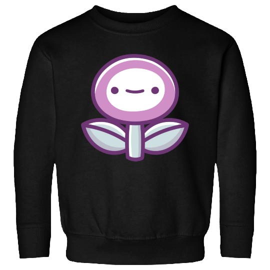 Classic retro kawaii flower power up Sweatshirts