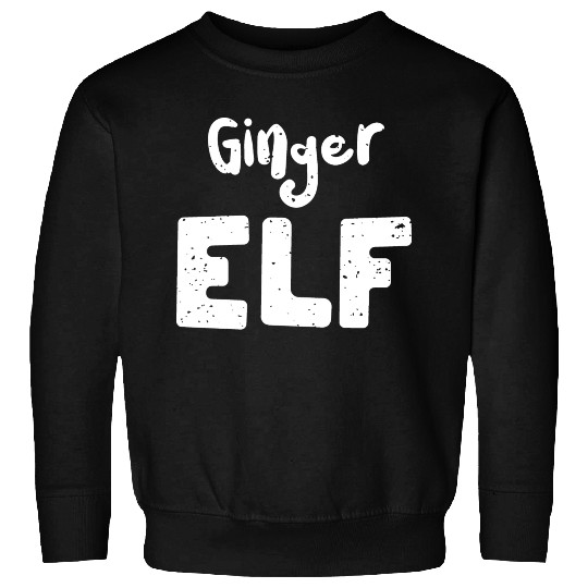 Ginger Elf - Christmas Elf Sweatshirts