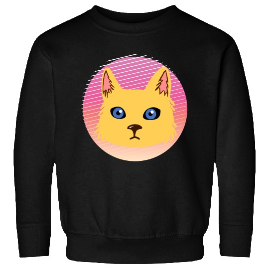 90s Retro Cat Sweatshirts