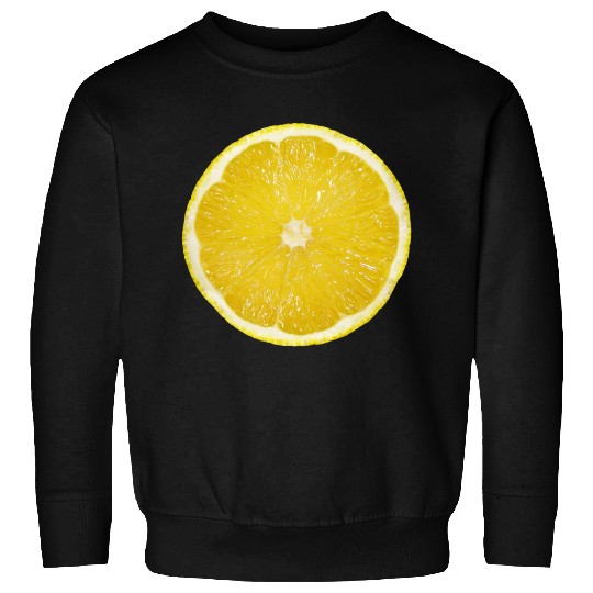 Radiate Positive Lemon Slice. Juicy Slice Lemon Sweatshirts