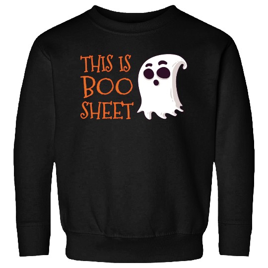 This is Boo Sheet Boo Halloween Costume Ghost Sweatshirts