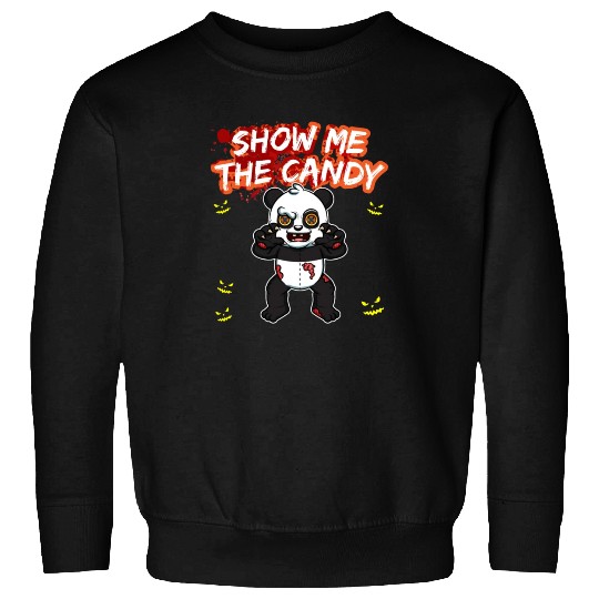 Show Me The Candy Halloween Costume Trick Or Treat Sweatshirts