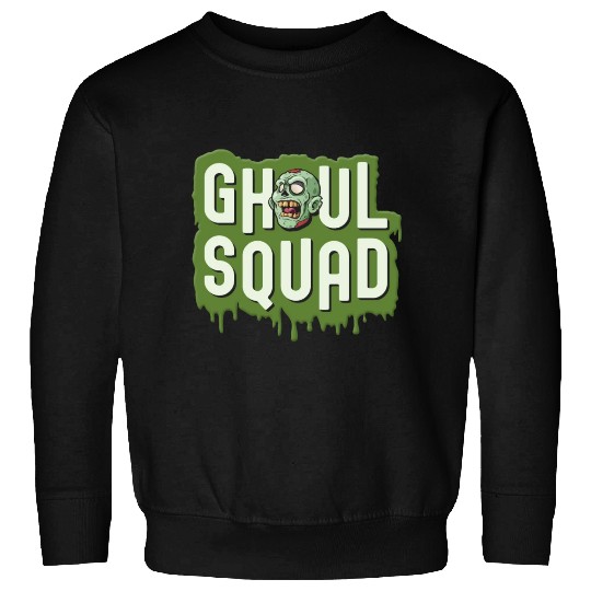 Ghoul Squad Creepy Scary Zombie Cute Halloween Sweatshirts