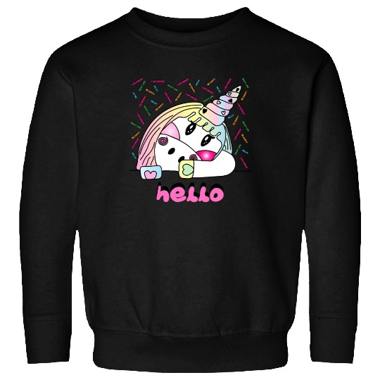 Happy Unicorn Sweatshirts