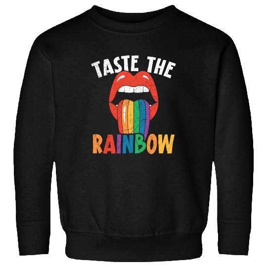 Taste The Rainbow Lover Rainbow Whisperer Sweatshirts