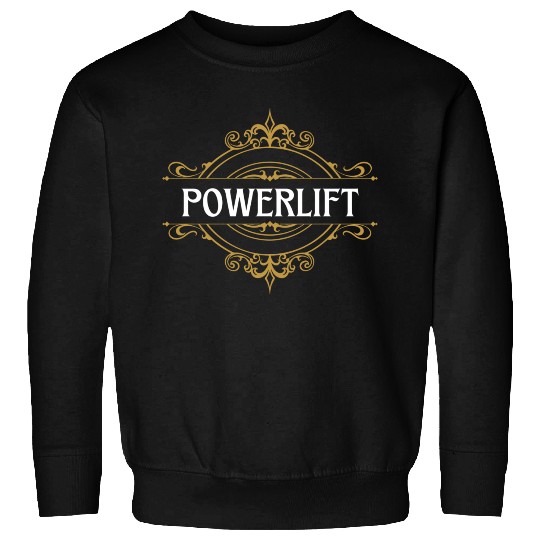 Luxe Powerlifting Gym Fitness Sweatshirts